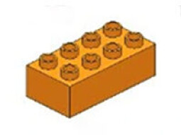 L-W Toys Junior Kostka 4x2 oranžová